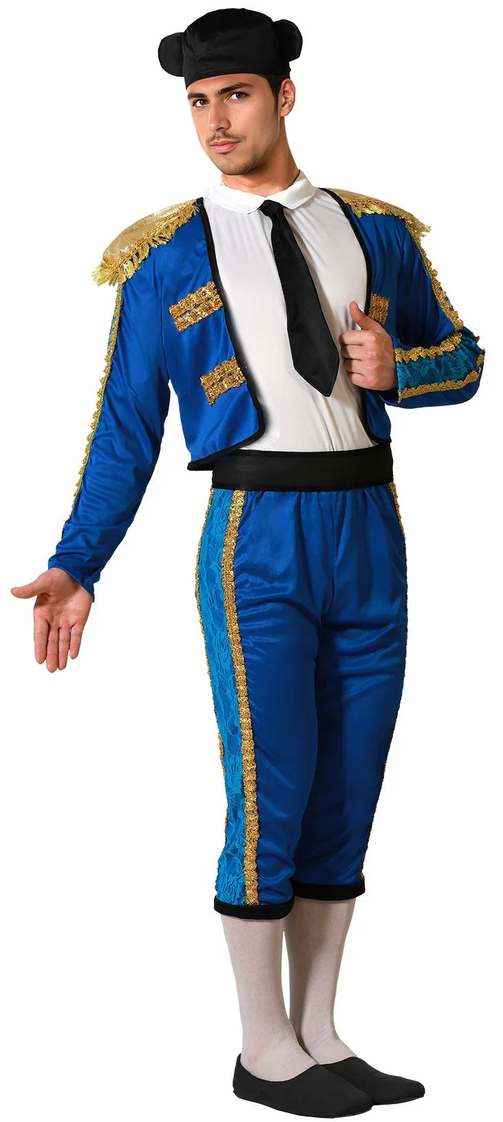 Disfraz de Torero en azul para Hombre Toreros Atosa